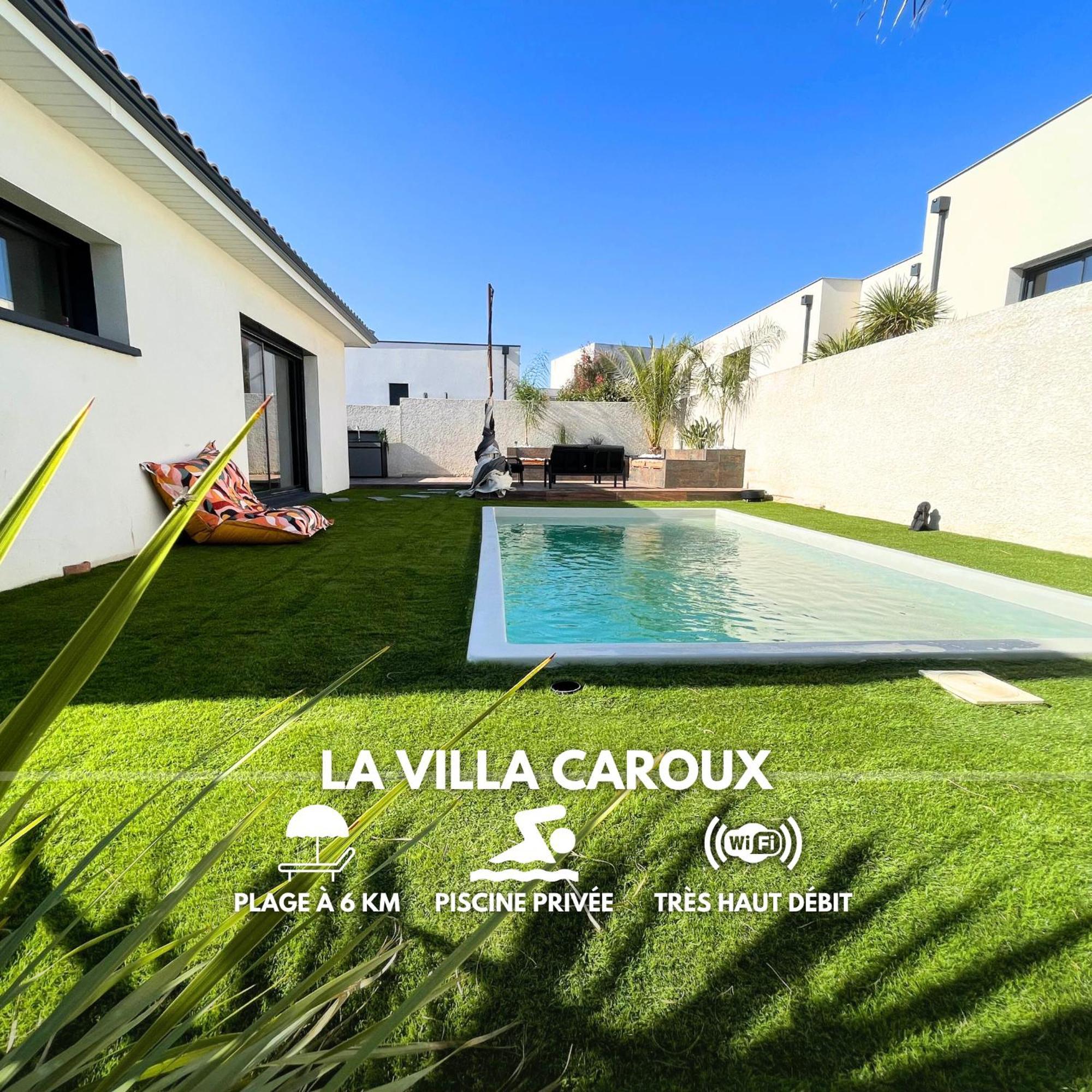 Villa Contemporaine Avec Piscine Chauffee Proche Des Plages Sauvian Εξωτερικό φωτογραφία